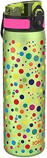 Ion8 Leak Proof Slim Water Bottle, BPA , Polka Dot