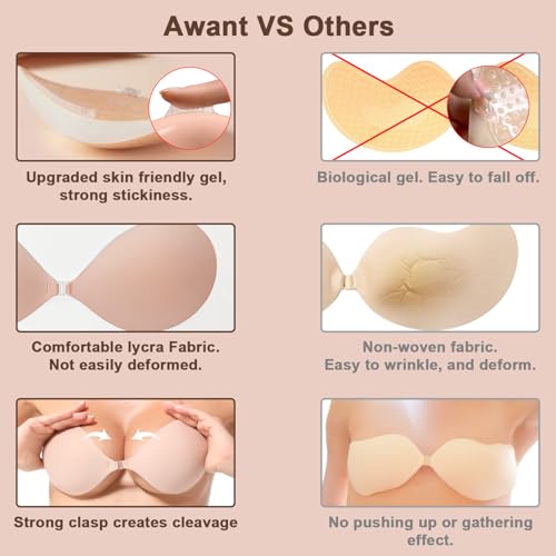 Awant Strapless Sticky Bra thumb #5