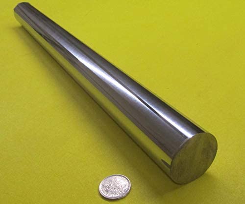Chrome Plated 1045 Carbon Steel Shaft 2.00" (2") Diameter x 24" Long 1 pc