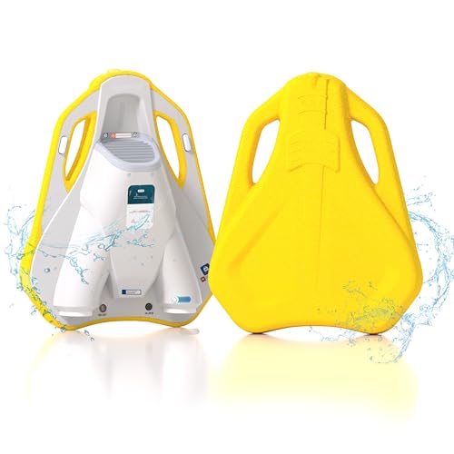 SAFEBAO Electric Swimming Kickboard for Kids,Motorized Swim Board with Water Gun, Motorized Swim Training for Children Adults,60N Thrust,198 lbs Buoyancy,25V Rechargeable Battery,Age 40 Months up