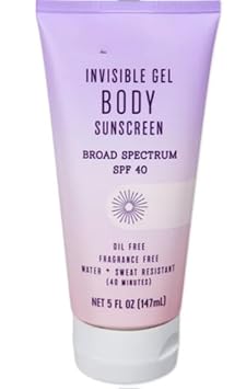 Invisible Gel Body Sunscreen SPF 40 Body
