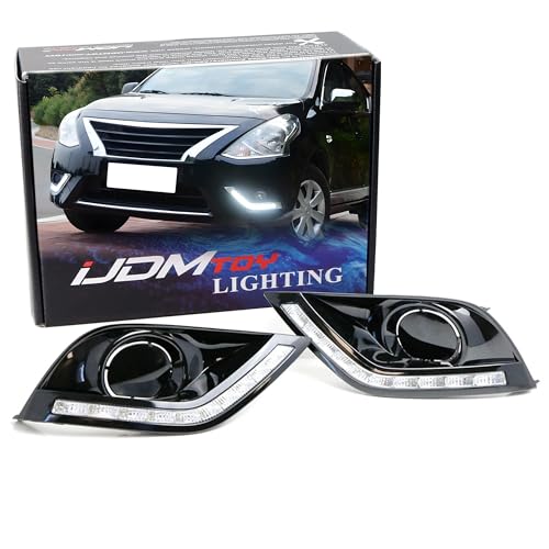 Kit de Luz Diurna LED Xenon Blanco para Nissan Versa 2015-2019 miniatura 1