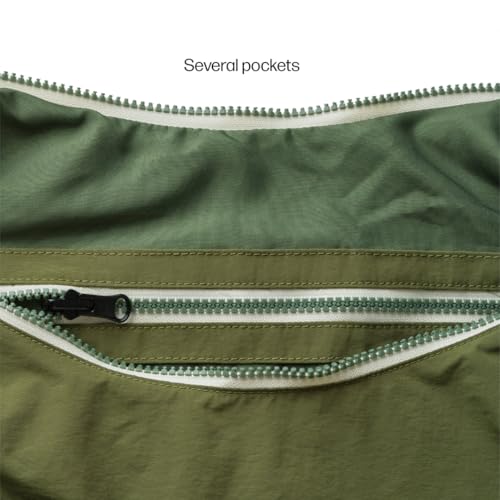 Image of Thread Wallets Slouchy Shoulder Bag for Women - Crescent Sling Purse, Unstructured & Foldable