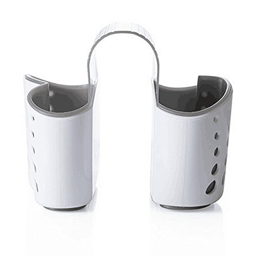 Cesto doble WJkuku para fregadero o lavabo para almacenar artículos de aseo Cover