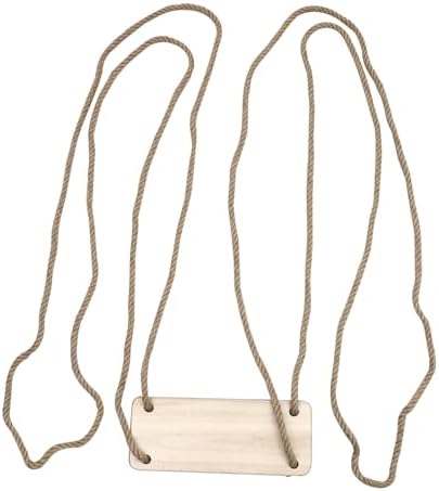 Simple Hanging Wood Swing for Adults and Kids Outdoor Garden