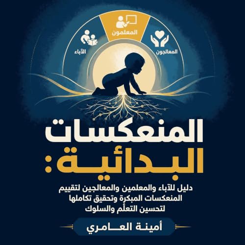 『المنعكسات البدائية: دليل للآباء والمعلمين والمعالجين لتقييم المنعكسات المبكرة وتحقيق تكاملها لتحسين التعلّم والسلوك』のカバーアート