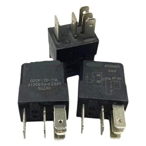 Relé JD2956 24V 5 pines 30A automotriz con diodo integrado CM1-D-24V