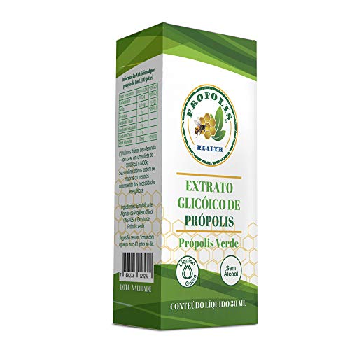 Extrato de Própolis Verde 30ml KIT-2 | Sem Álcool | Concentrado 300mg/1ml | Propolis Health | Propri