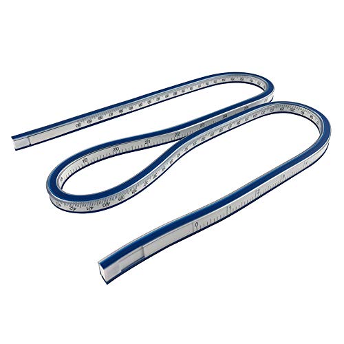 Woodworking 36 Inch Flexible Curve Ruler Flex Design Rule, Ideal for engineering drawing, design graphics, garment design, all kinds of painting