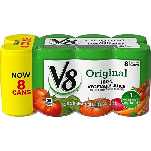V8, V8 Lot de 8 jus de légumes 19 ml