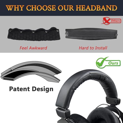 Couverture de bandeau Beyerdynamic DT 880 Pro finition SOULWIT - 4