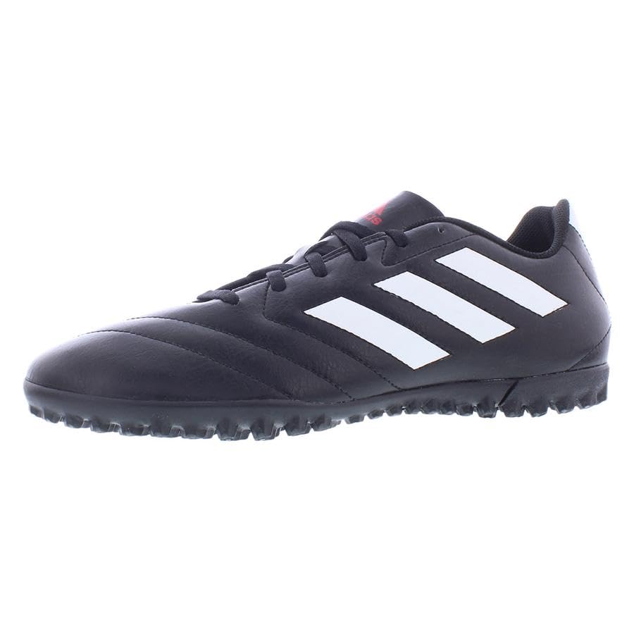 Image of adidas Goletto VII Turf Mens Shoes Size 7.5, Color: Black /White-Black