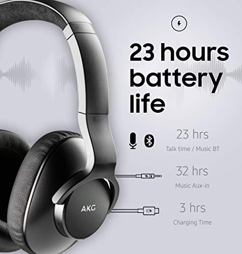 Akg (A Samsung Brand) N700Nc M2 Over-Ear Foldable Wireless , Active Noise Cancelling Headphones - Black (Us Version), 2.6, Model:gp-N700Hahciwa #TOP3