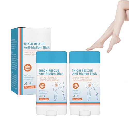 Fengyang® Bálsamo Antirozaduras Muslos, Crema Anti-Rozaduras Antifriccion, Barras De Stick Corporal Resistentes Al Sudor, Para Talón, Piernas