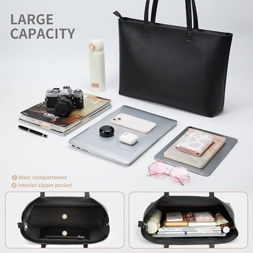 KALIDI Faux Leather Satchel