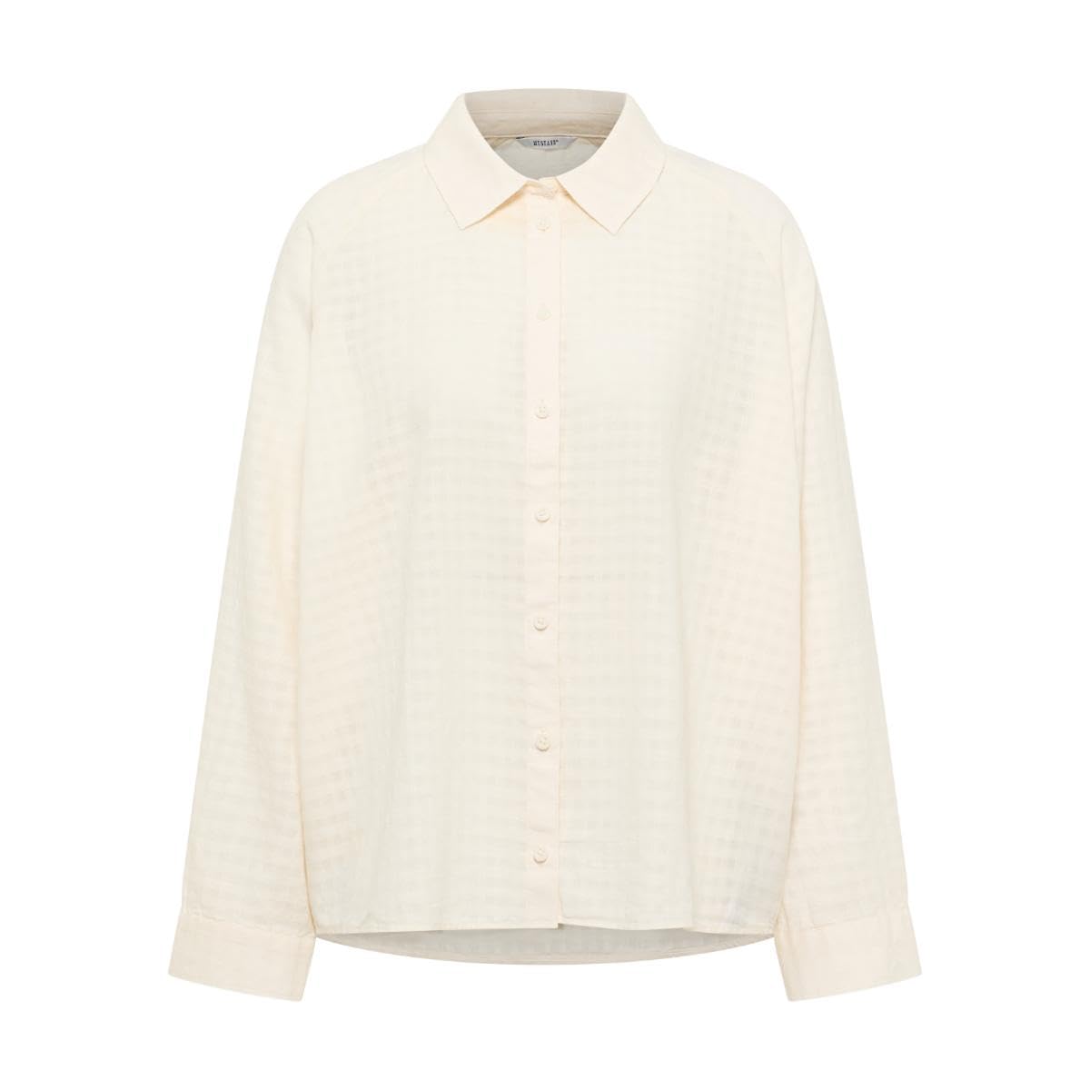 MUSTANG Style Bellflower Blusas, Whisper White 2013, 48 Grande Mujeres