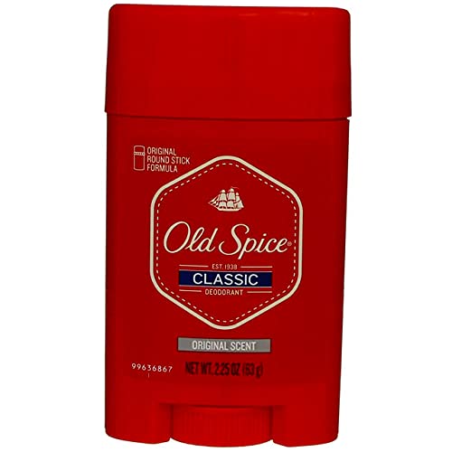 Old Spice Classic Deodorant Stick Original Scent 2.25 Ounce (Value Pack of 9)