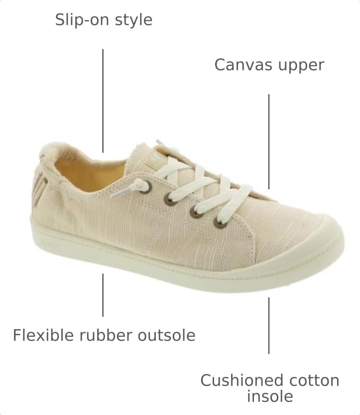Image of Roxy Women's Bayshore Slip-on Sneakers