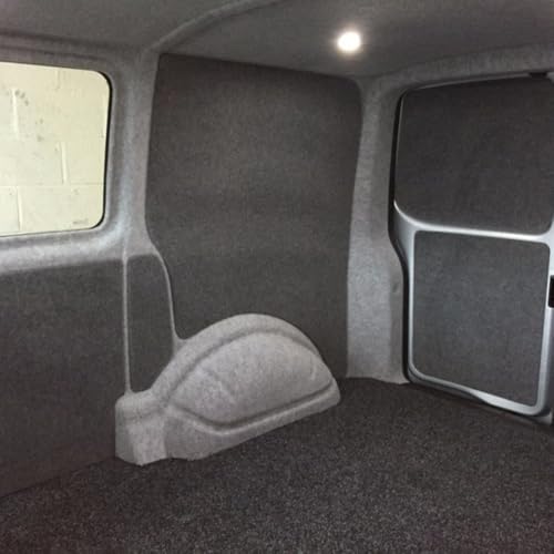Shield Autocare 4 Way Stretch Carpet Van Lining (Smoke 1m x 2m) for Campervan Conversion Motorhome Caravan Car Vehicle Interior Fabric