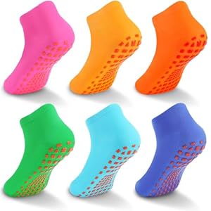Grip Socks for Kids 6 Pairs Non Sli...