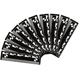Marspark 10 Pcs Photo Macrographic Scale Markers Evidence Markers(Black)
