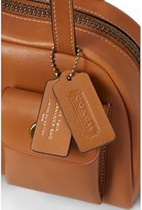 Amazon.com: Coach Twin Turnlock Bag 20, 1Z/Toffee : Clothing