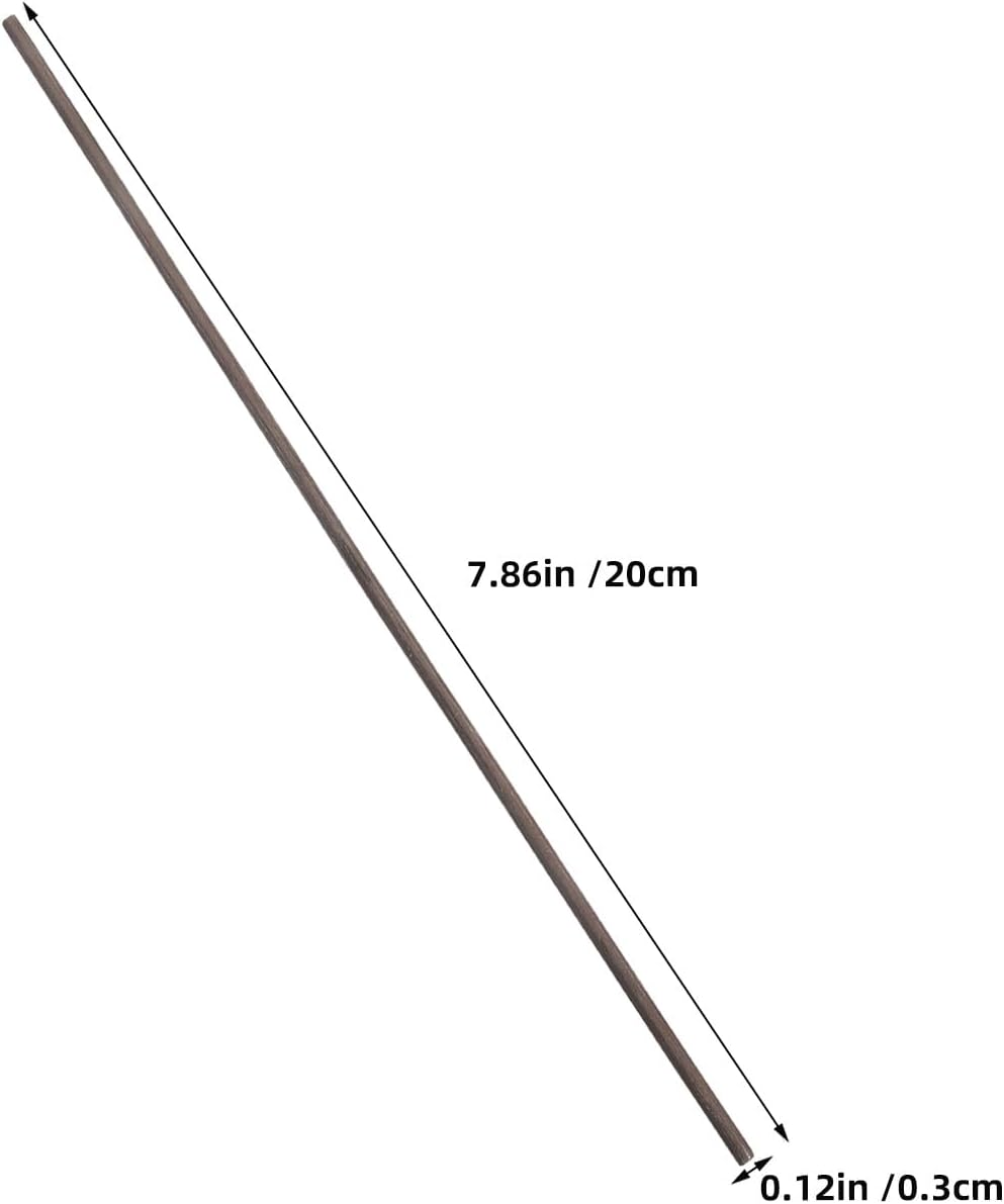 DOITOOL 10Pcs High Temp Tungsten Wire for Pottery Kilns Kiln Accessories for Jewelry Hanging Burn Wire Ceramic Firing Tools Heat Resistant Kiln 7.87In