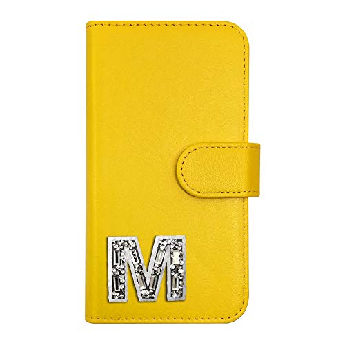 sslink Galaxy S26 5G �Ή� �P�[�X �蒠�^ �C�j�V���� M �L���L�� ���b�y�� �A���t�@�x�b�g �f�R �L���L�� (�C�G���[) �_�C�A���[�^�C�v ���J�� �J�[�h���[ �t���b�v �J�o�[ �X�}�[�g�t�H��