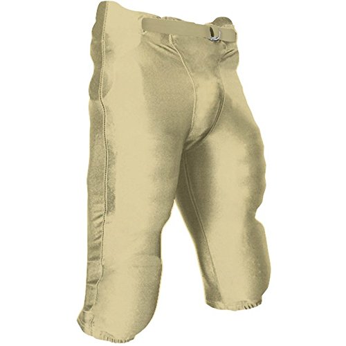 Augusta Activewear Gridiron Integrated Football Pant, White, X Large