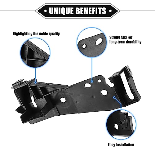 VekAuto Headlight Bracket Compatible for Infiniti G37 2009-2013, Durable Plastic Black Left Headlamp Bracket by VekAuto - Image 3