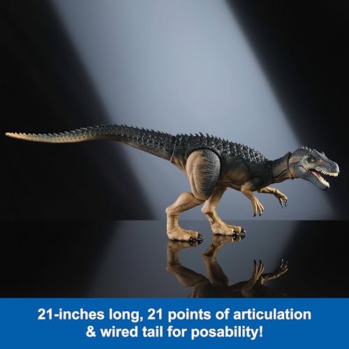 Mattel JCG13 Jurassic World Hammond Collection Allosaurus Dinosaur Action Figure thumb #3