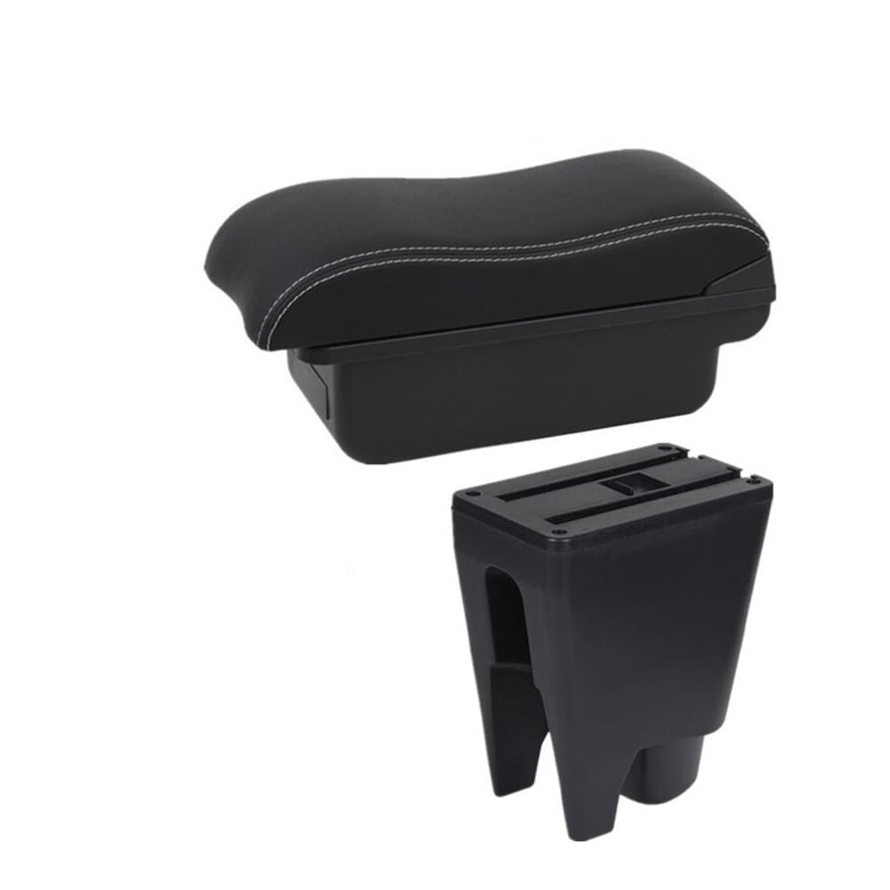 Yulegudi A2 Black White Nousb Car Armrests For Peugeot 107 Car Armrest Box