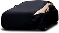 Vista 9 de Titan Premium - Funda de coche PEVA multicapa para sedanes compactos de 176 a 185 pulgadas. Impermeable, protección UV, forro protector