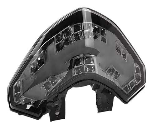 Feu arrière LED pour Ducati Multistrada 1200 2010-2014 avec clignotants jaunes intégrés