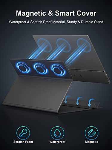 2.5K Portable Monitor, 16" 2520X1680， 1500:1 Ips Laptop Monitor, Slim Lightweight Usb C Hdmi Computer Display, Gaming Screen With Speakers, Travel Monitor For Mac Pc Phone Ps4/5 Xbox Switch #TOP6