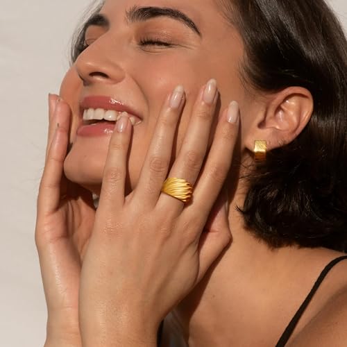 Gold Knuckle Rings Set for Women,Dainty Vintage Stackable,Non Tarnish Boho Joint Finger Midi Rings,Wedding | Party Bands,Rings Pack Jewelry Gift3