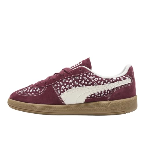 PUMA PUMA Womens Palermo Tiny Florals Lace Up Sneakers Shoes Casual - Red - Size 8 M