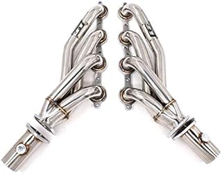 POWERGO MOTORSPORT 1100003630 Exhaust Headers 1-5/8 x 2-1/2 in. 304 Stainless Steel for LS Swap (LS1/LS2/LS6/LS7) for C10 C1500 Suburban Blazer Camaro Firebird Chevelle El Camino Caprice Impala Nova