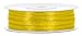 Produktbild 50m x 3mm Rolle Satinband Geschenkband Schleifenband Dekoband Satin Band Antennenband (Gelb (084))