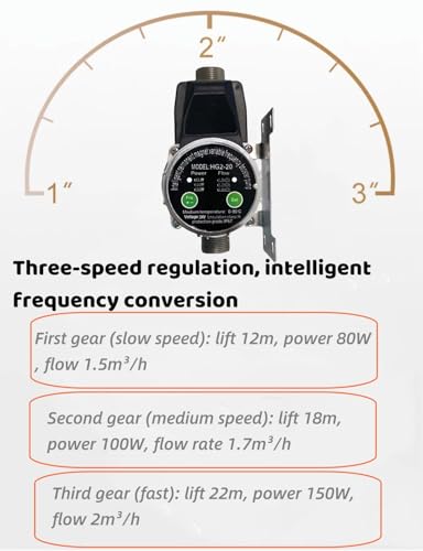 Pompe à eau automatique 24V DC surpresseur pour robinet et chauffage
