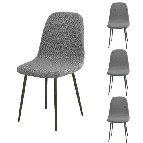 Tintoke Housses de Chaises Extensibles 4 Pièces