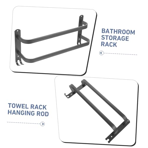 Barre porte-serviettes en aluminium avec installation facile Cabilock