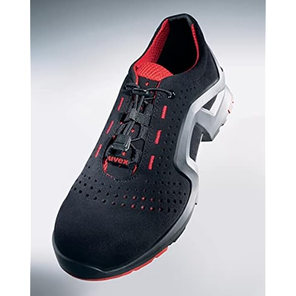 Uvex 1 Zapatos de Seguridad Industria y Construcción S1 SRC - Negro