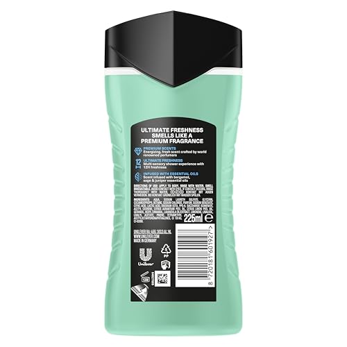 Miniatura 2 de Axe Gel Bergamota, 225 ml (Paquete de 2)