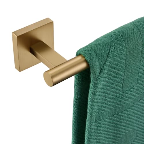 Image of KOKOSIRI Towel Bar Bathroom Towel Holder for Bath Kitchen Cabinet Towel Rails 20 Inch Champagne Bronze Stainless Steel B4005CPG-L20