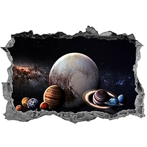 3D effect muurtattoo sticker doorbraak zelfklevende muurschildering muursticker stenen muur doorbraak muursticker tattoo…