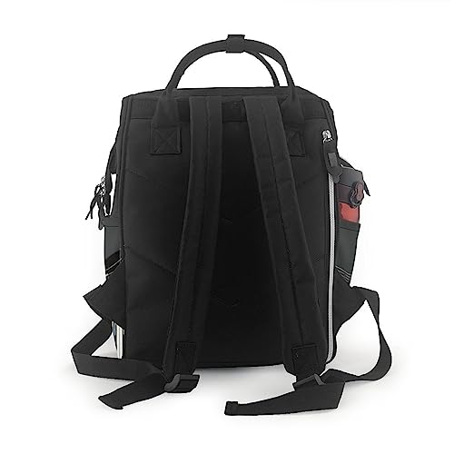 Sac à langer imprimé guitare et piano grand sac à dos multifonction bébé