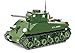 COBI Juminox - Giocattolo da costruzione, piccolo armato armato armato Sherman M4A1, 300 pezzi + tappetino per il mouse