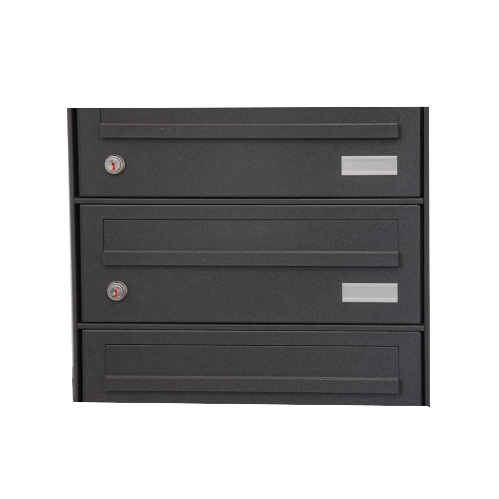 Cassette postali per esterno 5 posti Grigio Antracite