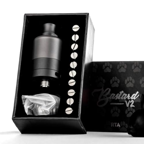 �yAnimodz�zBastard V2�m22mm/RTA�n�A�j���b�Y �o�X�^�[�h �d�q�^�o�R VAPE �A�g�}�C�U�[ �A�[���e�B�[�G�[ �r���h (Black)